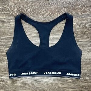 JOAH BROWN sport bra top - Black size M